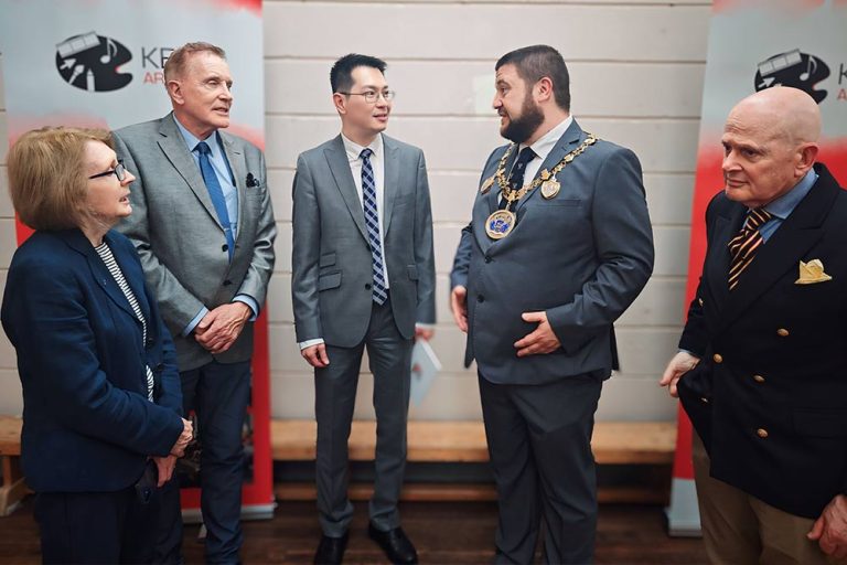 From left: Dr Pamela Hatton, Dr Brenden Tempest-Mogg, Dr Julian Ng, Cllr Marian Nestorov, Dr Daryl Tempest-Mogg